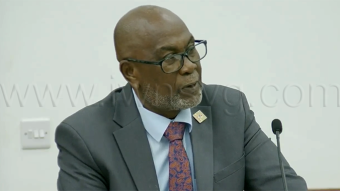 Deputy Prime Minister and MP for Central Kingstown, St. Clair Leacock, speaking in Parliament on Thursday, Aug. 27, 2026.
