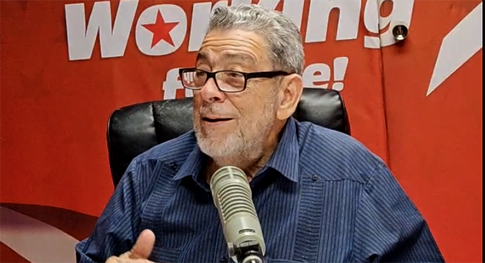 Opposition Leader Ralph Gonsalves, speaking on Star Radio on Monday, Aug. 31, 2026.