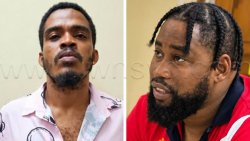 Tearon James, left, has been charged with firearm and ammo offences even as he is on bail on a manslaughter charge. Kyle Ragguette has survived two shooting incidents. 