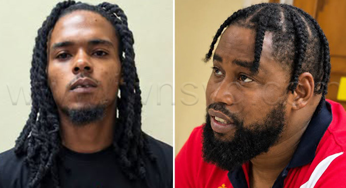 Tearson James, left, has been charged with firearm and ammo offences even as he is on bail on a manslaughter charge. Kyle Ragguette has survived two shooting incidents. 