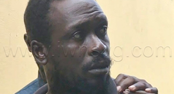Cordewell James outside the Serious Offences Court in Kingstown on Oct. 5, 2026.
