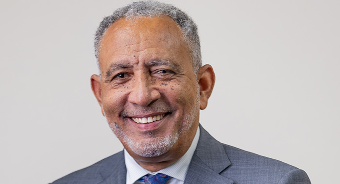 Godwin Friday, prime minister of St. Vincent and the Grenadines.