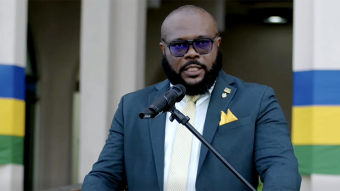 Minister of Youth, Sports, Culture and the Creative Industries Kaschaka Cupid speaks at the Independence Flag Raising Ceremony in Kingstown, on Thursday, Oct. 2, 2026. 