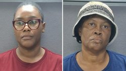 The accused, Morenike Cottle, left, and her mother, Lisby Cottle