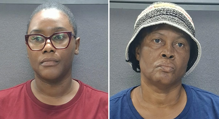 The accused, Morenike Cottle, left, and her mother, Lisby Cottle