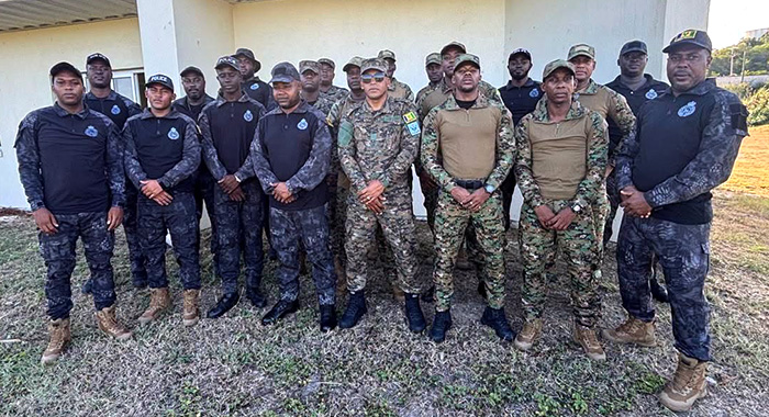 Police in antigua