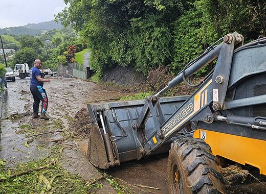 Road clean up