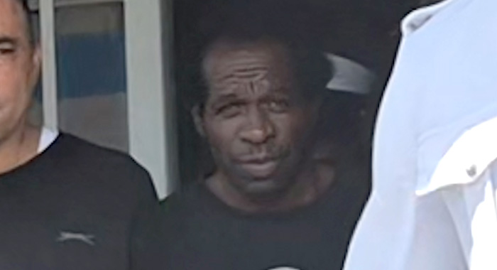 Selwyn Baxter leaves the High Court in Kingstown on Monday, Oct. 26, 2026, after being jailed for raping a 15-year-old girl on May 9, 2023.